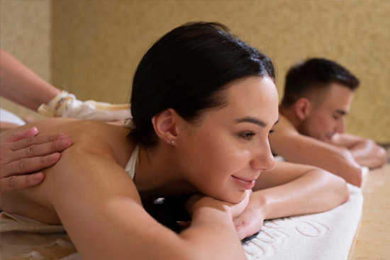 Massage détente en duo